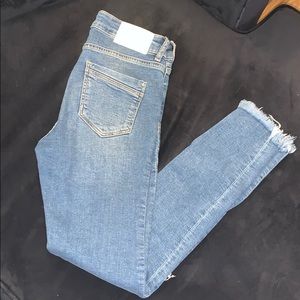 Zara High Rise Jeans
